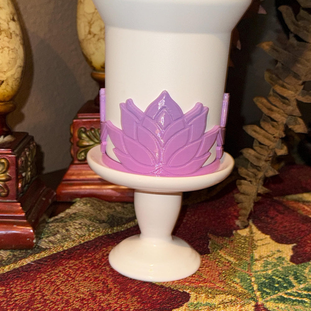 Beautiful Spring Lotus Flower Tumbler Boot, Tumbler Boot Sleeve, fits your Stanley Tumblers, Unique Gift for Spring Easter