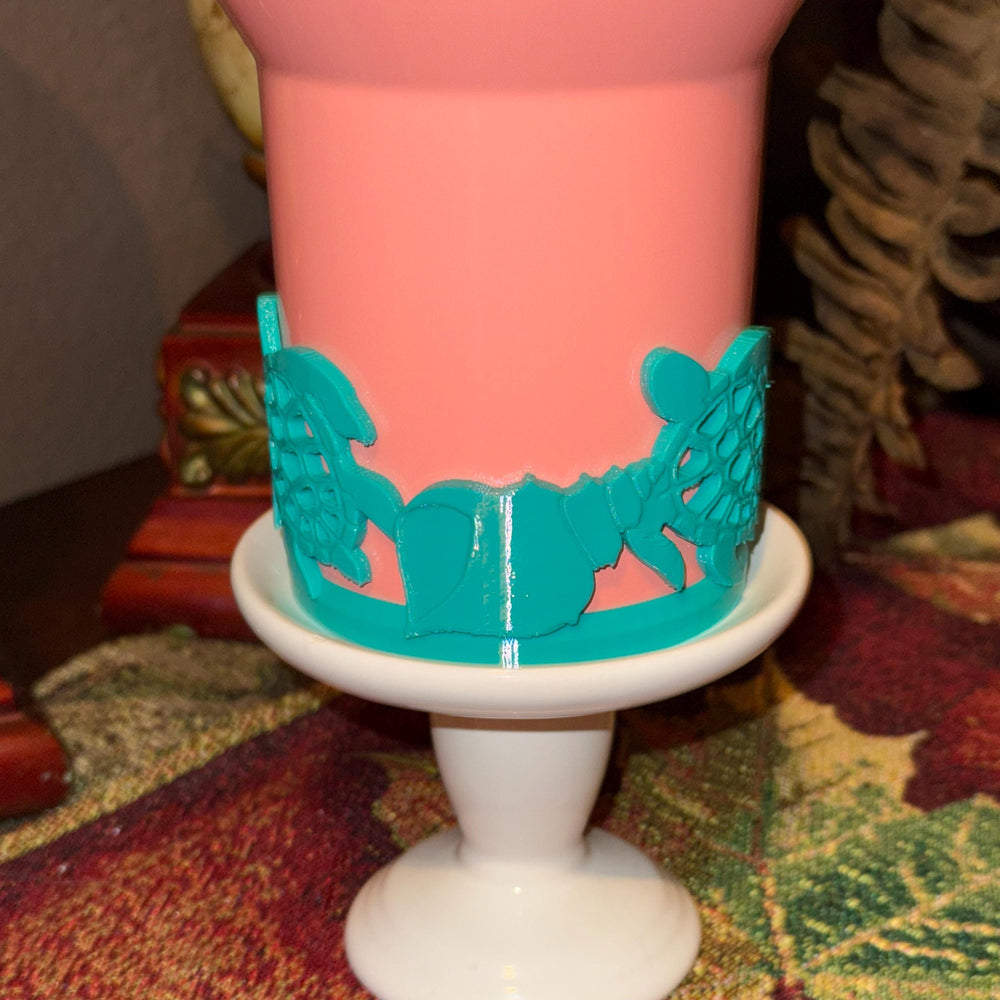 Adorable Turtle Tumbler Boot, Tumbler Boot Sleeve, Spring Summer, Fit's Stanley HydroJug Tumblers, Protective Sleeve