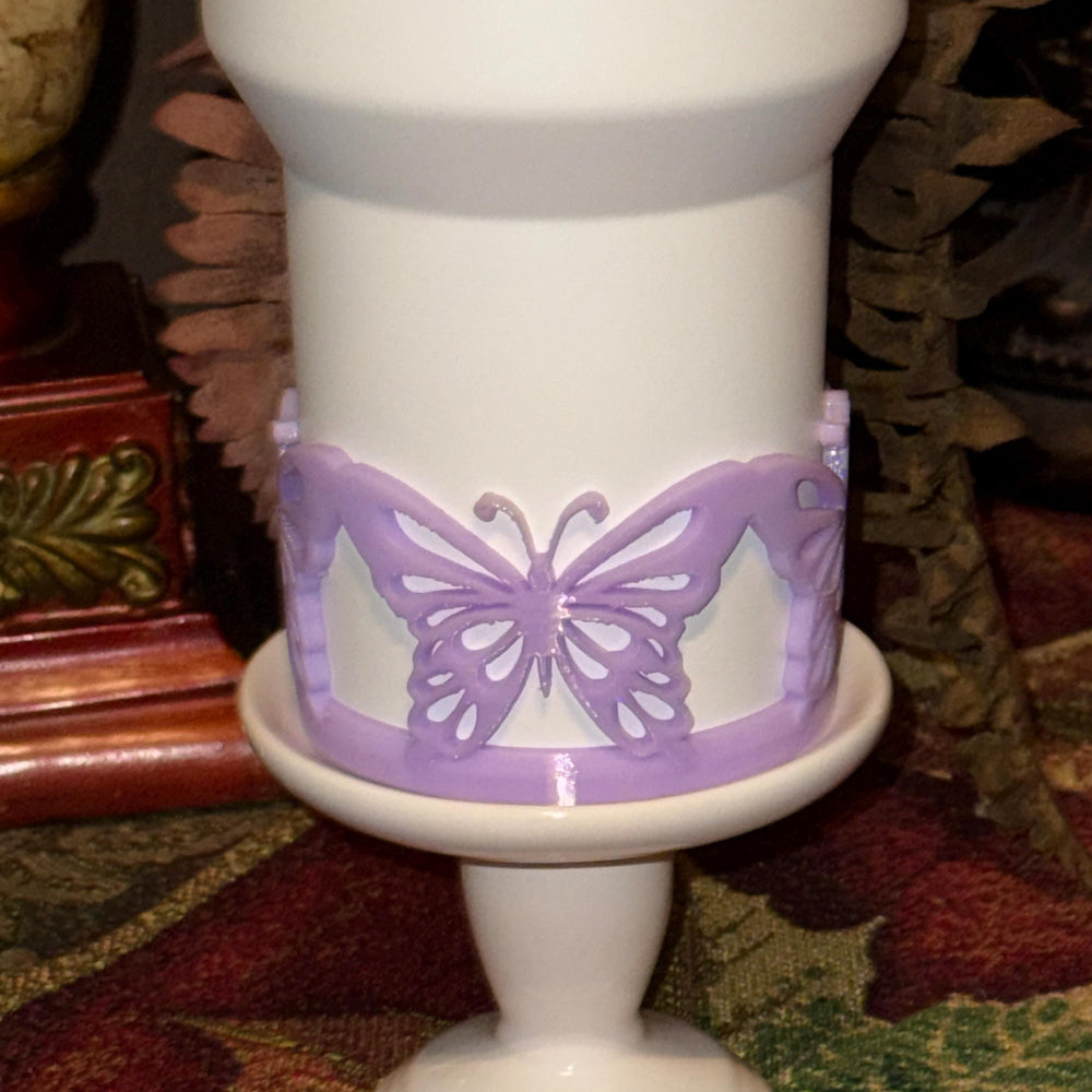 Beautiful Butterfly Tumbler Boot, Tumbler Boot Sleeve, fits your Stanley Tumblers, Unique Gift for Spring