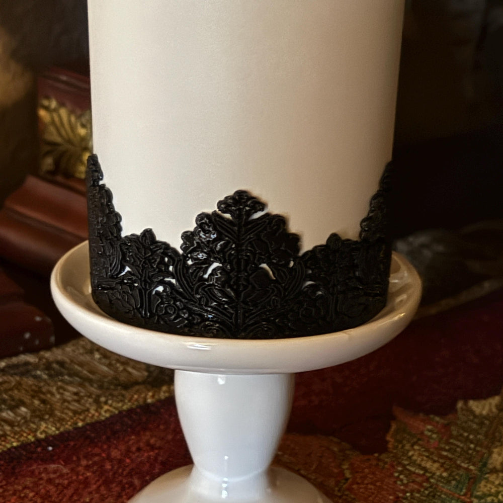 Fancy Damask Lace Tumbler Boot, Tumbler Boot Sleeve, fits your Stanley Tumblers, Unique Gift