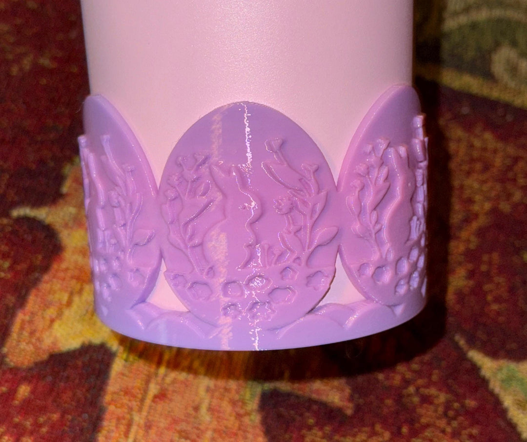 Easter Bunny Scene Tumbler Boot, Tumbler Boot Sleeve, Pastel Easter Bunnies Spring, Fit's Stanley Tumblers, Protective Sleeve