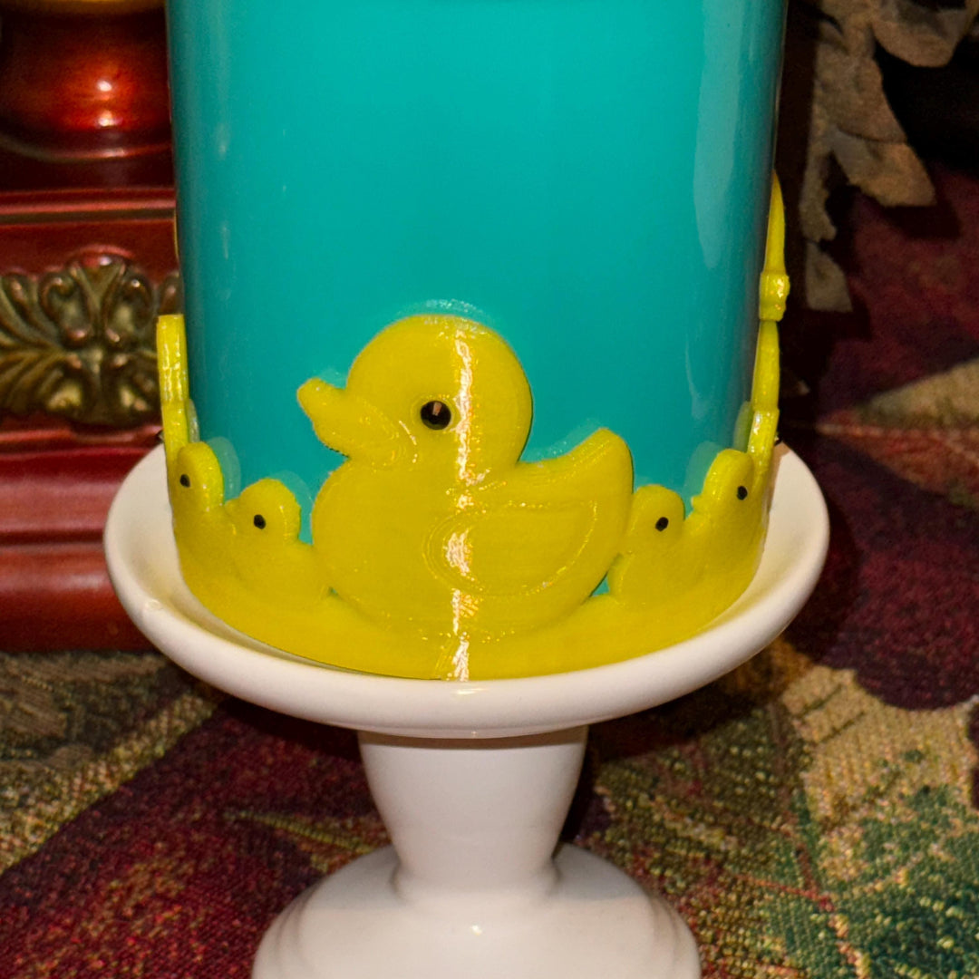 Duck and Ducklings Tumbler Boot, Cup Sleeve, Pastel Easter Spring Summer, Fit's Stanley Coldest HydroJug Tumblers, Protective Sleeve