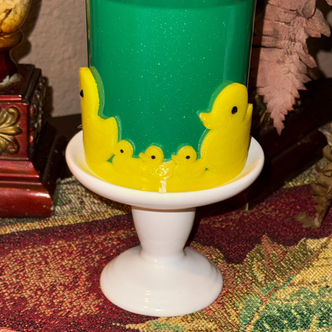 Duck and Ducklings Tumbler Boot, Cup Sleeve, Pastel Easter Spring Summer, Fit's Stanley Coldest HydroJug Tumblers, Protective Sleeve