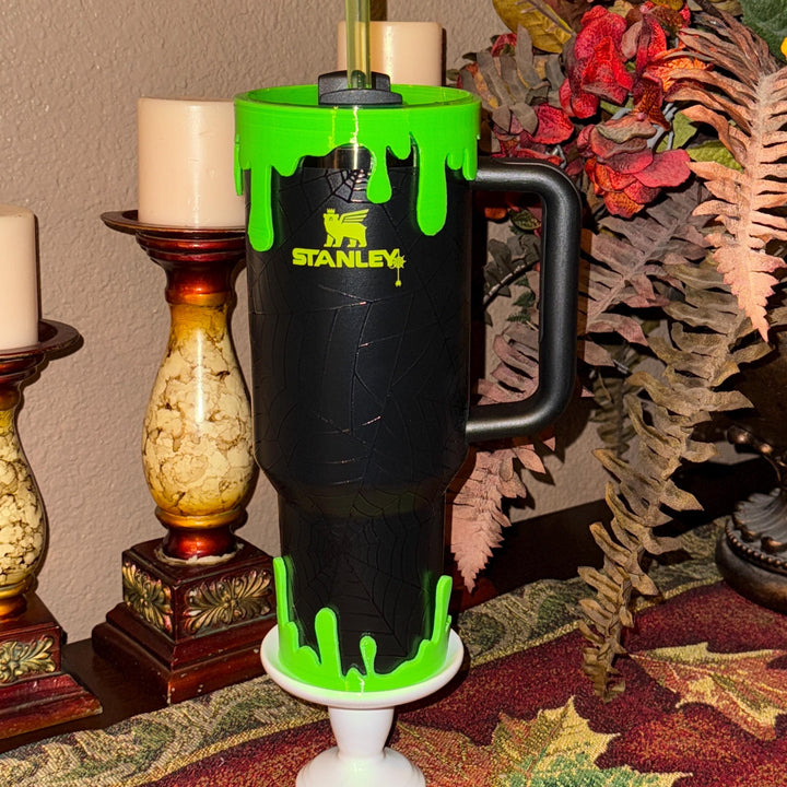 Slime drips Lid Halo Bangle and Boot for Stanley tumblers, Tumbler Sleeves