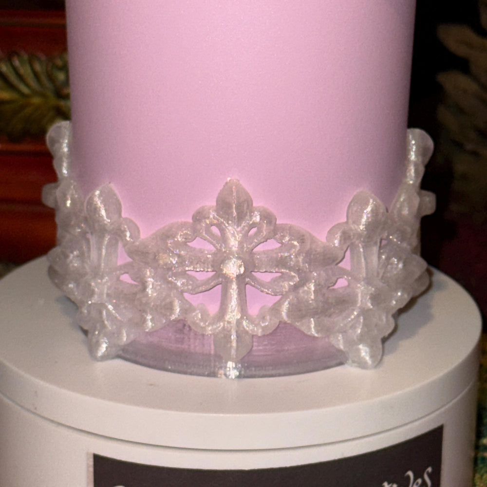 Fancy Damask Lace Tumbler Boot, Tumbler Boot Sleeve, fits your Stanley Tumblers, Unique Gift