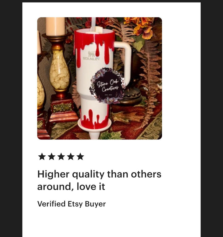 Help Handprint Blood drips Tumbler Boot Lid Halo Bangle and Boot for Stanley Accessories, Cup Sleeve