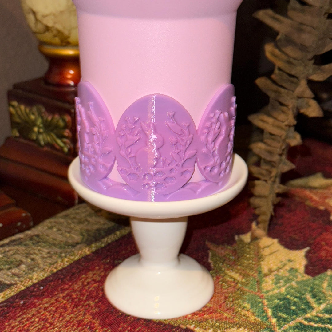 Easter Bunny Scene Tumbler Boot, Tumbler Boot Sleeve, Pastel Easter Bunnies Spring, Fit's Stanley Tumblers, Protective Sleeve