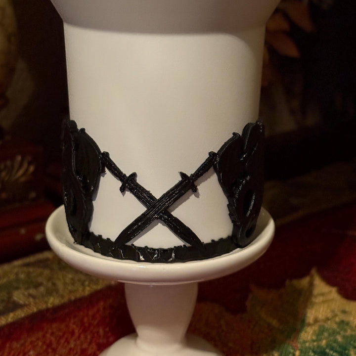 Dragon and Swords Tumbler Boot, fits your Stanley Coldest or Hydrojug Tumblers, Unique Gift