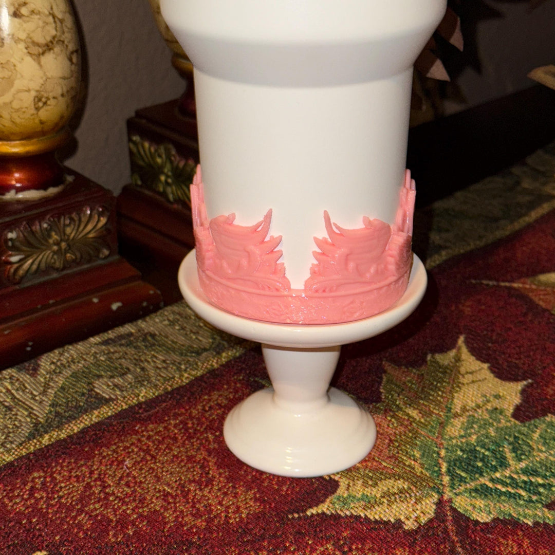 Beautiful Swan Tumbler Boot, Tumbler Boot Sleeve, fits your Stanley Tumblers, Unique Gift for Spring, 20 oz 30 oz 40 oz