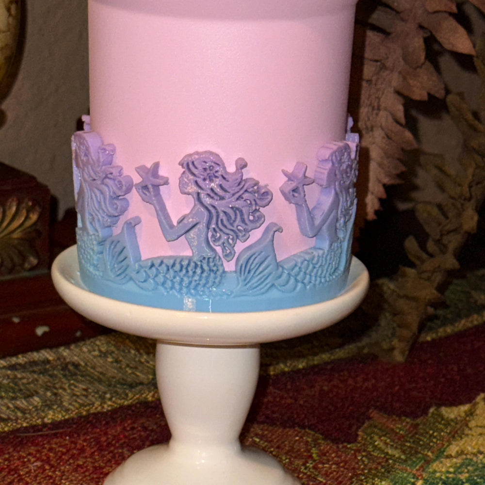 Mermaid Tumbler Boot or Halo, Cup Bangle Sleeve, summer beach themed cup sleeve, Fit's Stanley Tumblers, Protective Sleeve