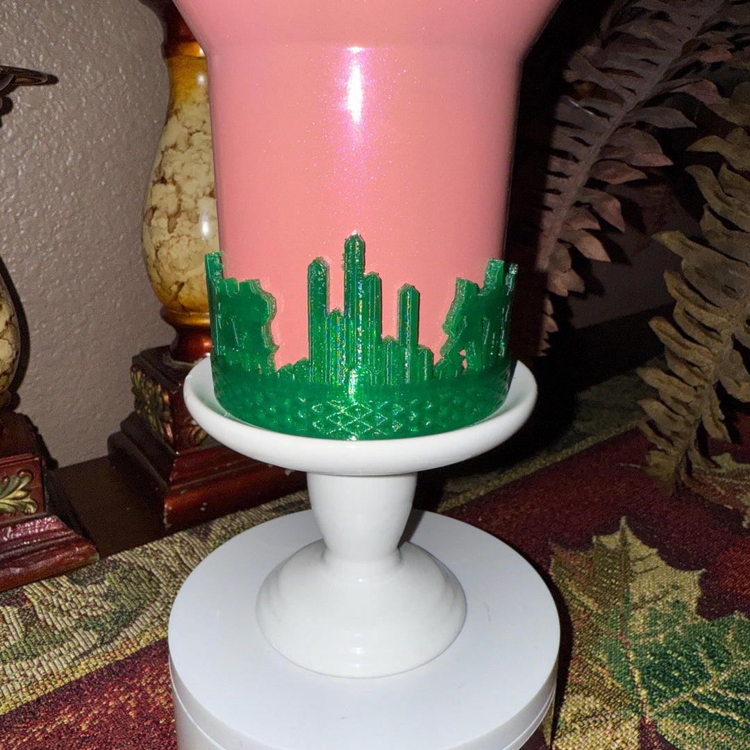 Emerald Green Castle Wickedly Witch Tumbler Sleeve Good Witch to fit Stanley Tumblers, Unique Gift