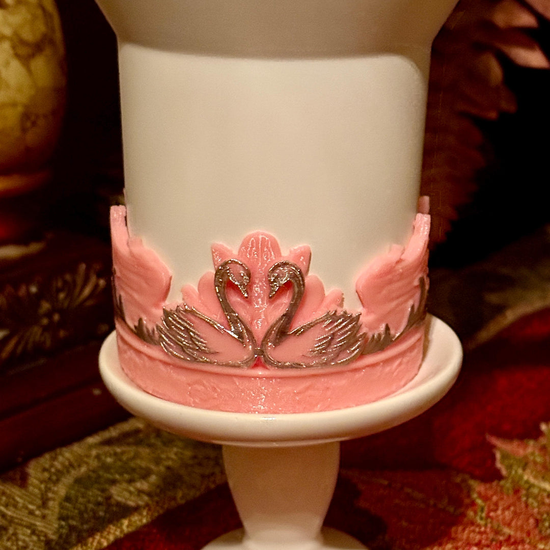 Beautiful Swan Tumbler Boot, Tumbler Boot Sleeve, fits your Stanley Tumblers, Unique Gift for Spring, 20 oz 30 oz 40 oz