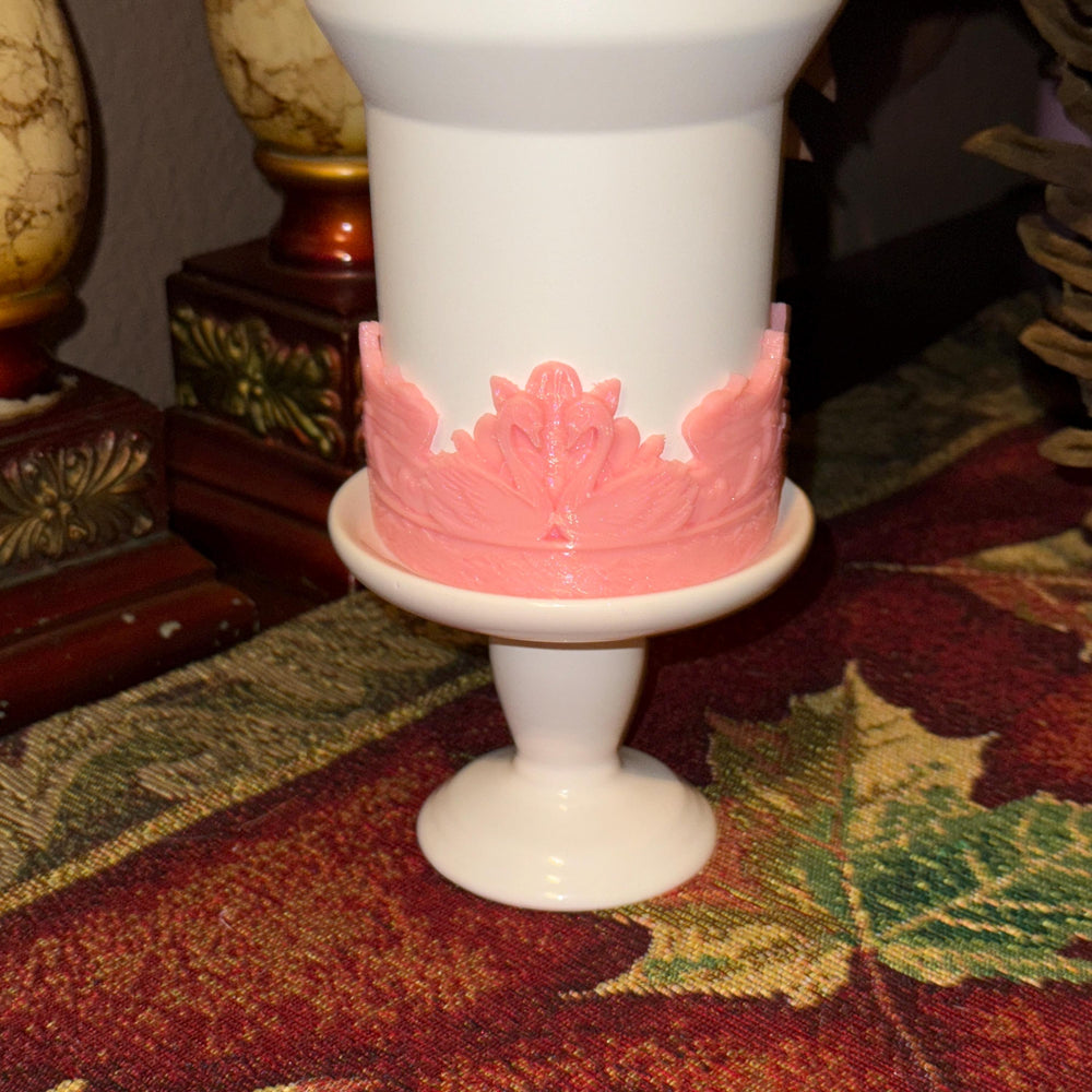 Beautiful Swan Tumbler Boot, Tumbler Boot Sleeve, fits your Stanley Tumblers, Unique Gift for Spring, 20 oz 30 oz 40 oz