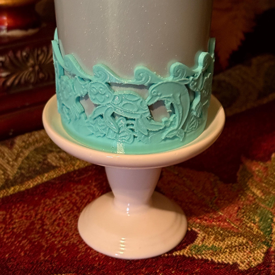 Adorable Sea Life Tumbler Boot, Tumbler Boot Sleeve, Crab Dolphin Turtle Shells waves, Fit's Stanley and Hydrojug Tumbler, Protective Sleeve