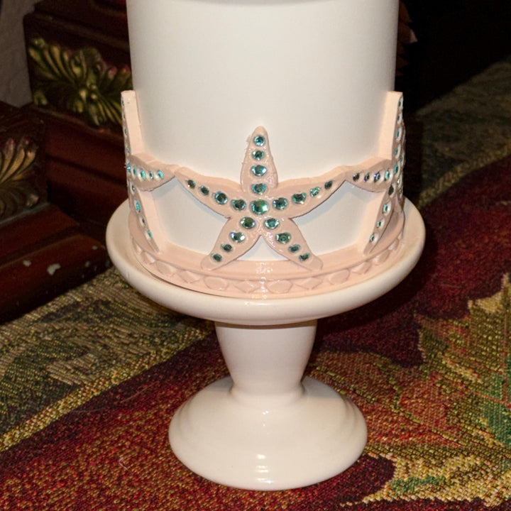 Beautiful Rhinestone Starfish Tumbler Boot, Cup Boot Sleeve, fits your Stanley and HydroJug Tumblers, Unique Gift for Summer, Customize