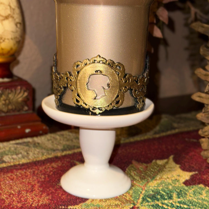 Fancy Detailed Princess Queen Tumbler Boot, Halo, Deluxe Crown and Straw Topper Collection, fits Stanley Tumblers, Unique Gift