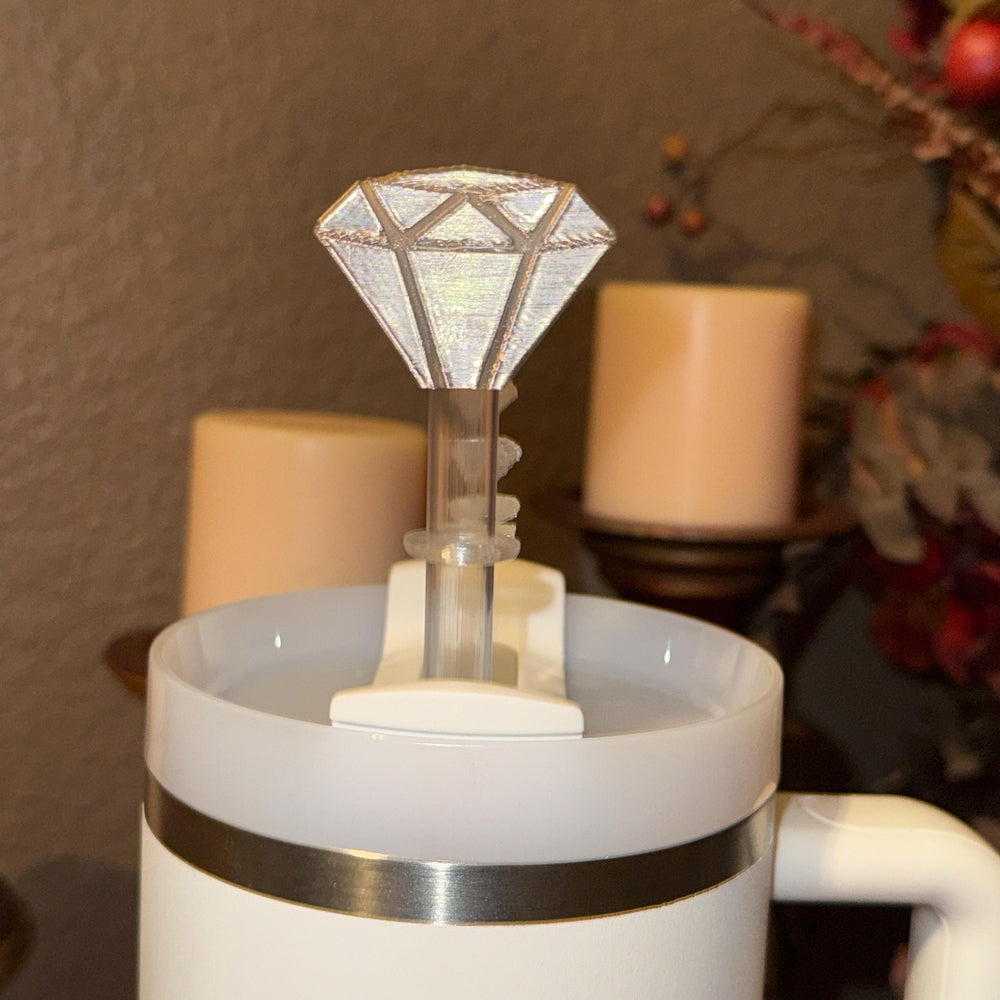 Fancy Diamond Embossed Princess Tumbler Boot, straw topper, Cup Sleeve, fits Stanley Tumblers, Unique Bride Gift