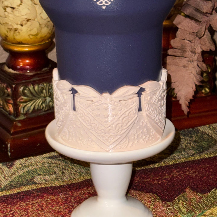 Handkerchief Bandana Western Boot Sleeve, Stanley Blue Corn Paisley, Desert Bloom, Rose Lotus Tumbler Accessories, Unique Gift, BEST SELLER