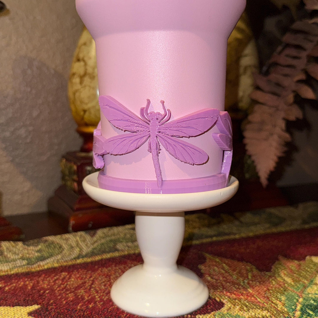 Dragonfly Tumbler Boot, Tumbler Boot Sleeve, Unique Gift, multiple colors