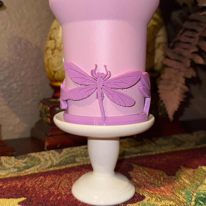 Dragonfly Tumbler Boot, Tumbler Boot Sleeve, Unique Gift, multiple colors