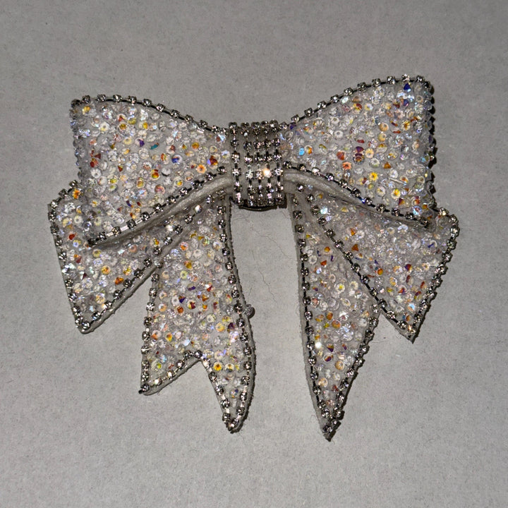 Red Rhinestone Bow Tumbler Topper, Rhinestone lid, fits Stanley lids, Rhinestones, decorative lid, unique gift, Limited Quantity