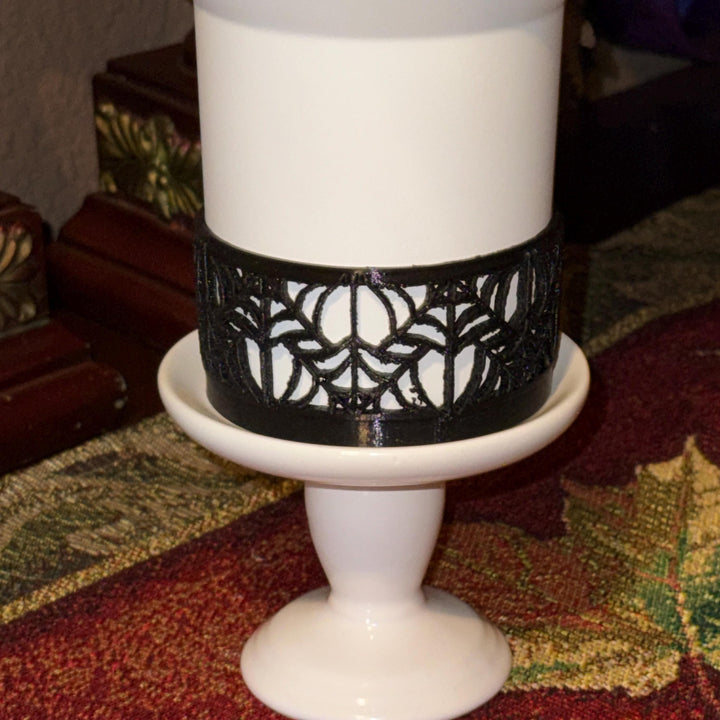 Halloween Neon Green Spiderweb Tumbler Topper , lid halo or Boot, Halloween Tumbler Sleeve, Fits 40 oz Stanley, Unique Gift, BEST SELLER