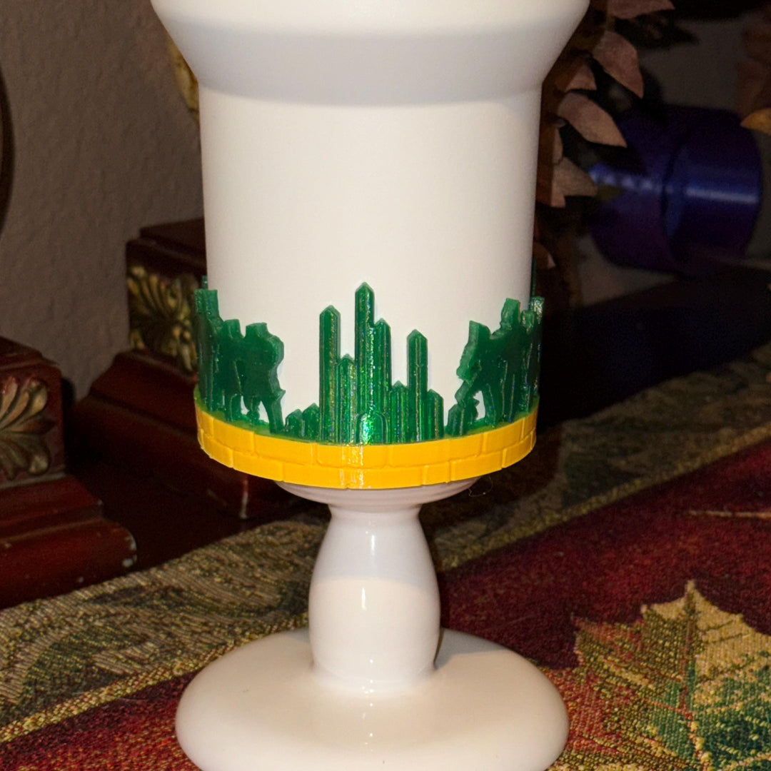 Emerald Green Castle Wickedly Witch Tumbler Sleeve Good Witch to fit Stanley Tumblers, Unique Gift