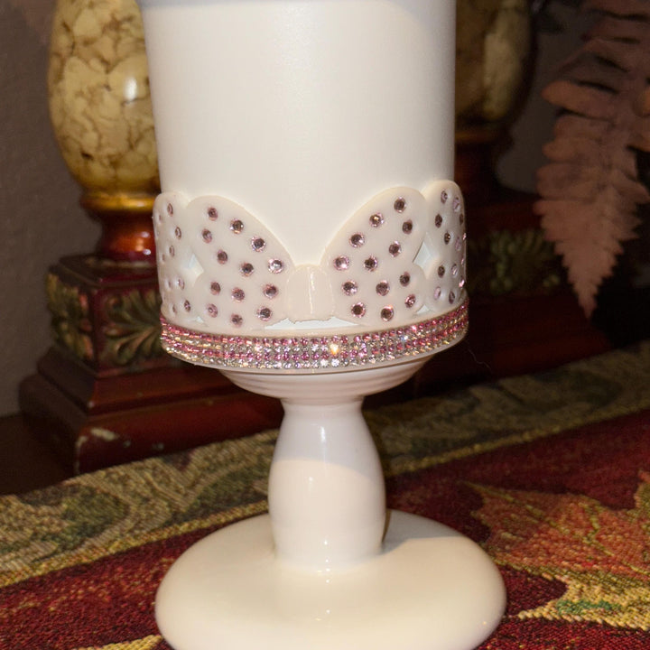Rhinestone Bow Tumbler Boot, Tumbler Boot Cup Sleeve, Princess Bow, Fit's Stanley, Tumblers Accessories Red Black Pink