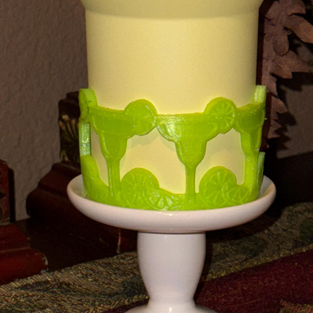 Margarita Lime Tumbler Accessories for Stanley tumblers, Halo Lid Band Bangle Boot, girls night happy hour, Unique Gift