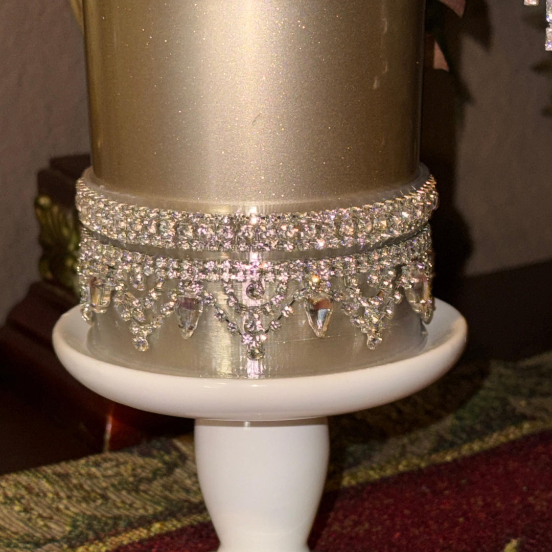 New Og Fancy Rhinestone Royal Princess Accessory For Stanley Tumblers Best Seller Crown Topper, Royal Queen Halo Bling Bangle Band Boot Stra