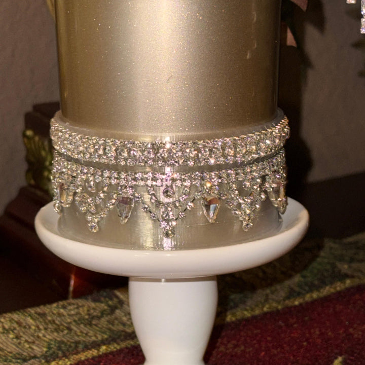 New Og Fancy Rhinestone Royal Princess Accessory For Stanley Tumblers Best Seller Crown Topper, Royal Queen Halo Bling Bangle Band Boot Stra