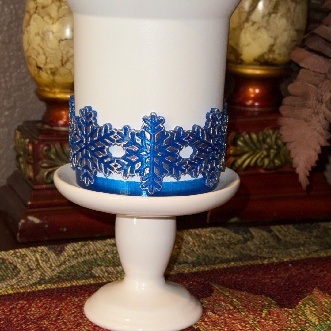 Christmas Snowflake Tumbler Boot, Protective Sleeve, Stanley Tumbler Accessories, unique gift, straw topper