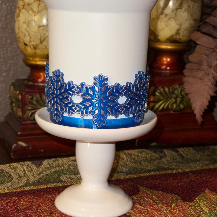 Christmas Snowflake Tumbler Boot, Protective Sleeve, Stanley Tumbler Accessories, unique gift, straw topper