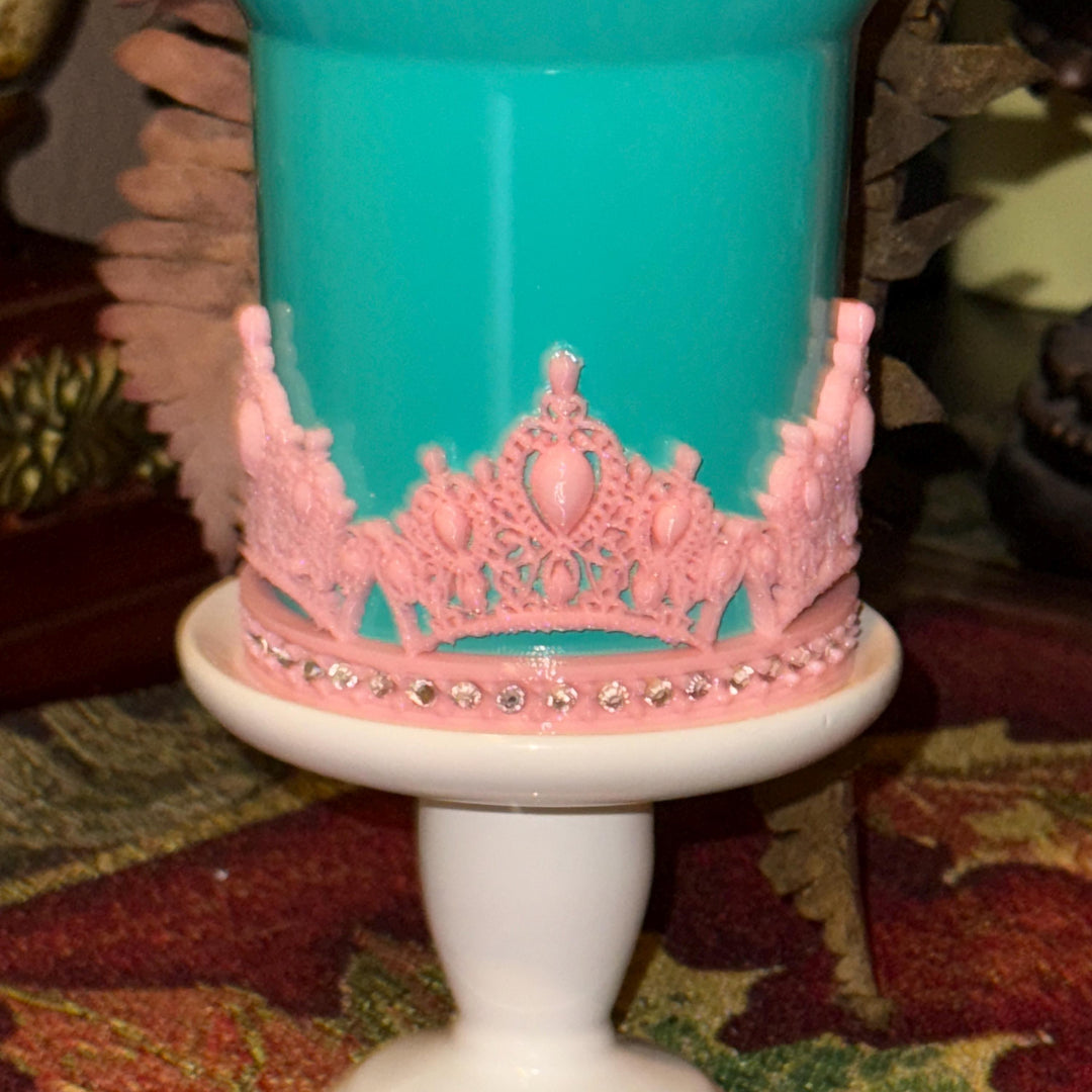 NEW Fancy Rhinestone Princess Tiara Crown Tumbler Boot, Stanley Accessories, Bride Wedding Quinceanera, Unique Gift, Custom Colors