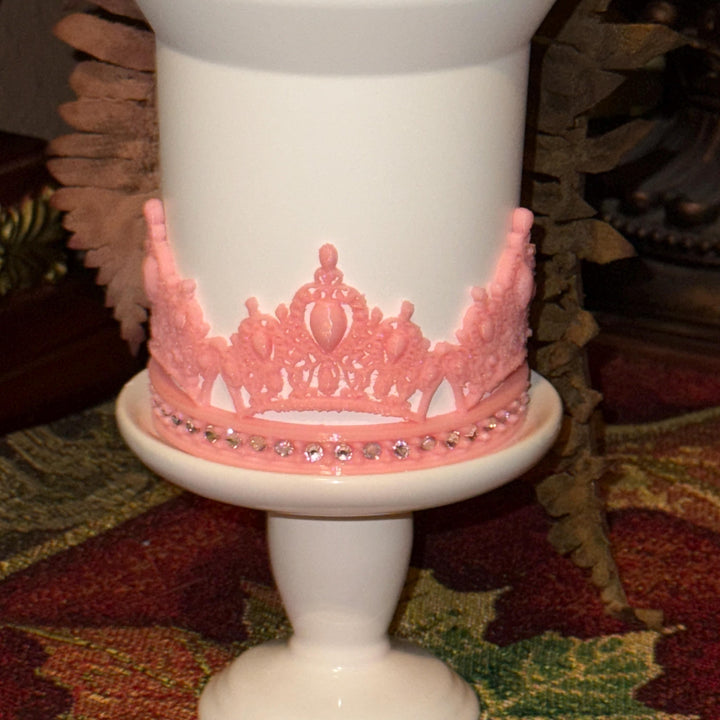 NEW Fancy Rhinestone Princess Tiara Crown Tumbler Boot, Stanley Accessories, Bride Wedding Quinceanera, Unique Gift, Custom Colors