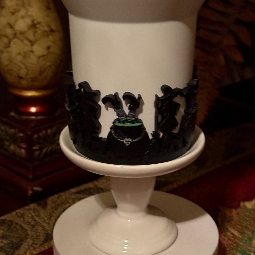 Wicked Witch Cauldron tumbler boot, Halloween accessories for your Stanley tumbler, unique Halloween gift.
