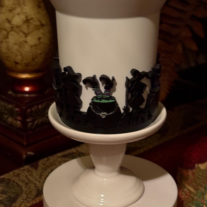 Wicked Witch Cauldron tumbler boot, Halloween accessories for your Stanley tumbler, unique Halloween gift.