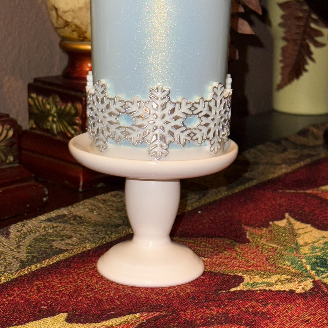 Christmas Snowflake Tumbler Boot, Protective Sleeve, Stanley Tumbler Accessories, unique gift, straw topper