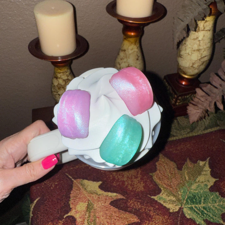 3D Whipped Topping and Macaroons Tumbler Topper that fit the Love Shack Fancy Stanley lids, 3D Decorative Lid attachment