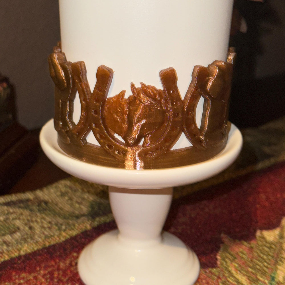 Cowboy and Horseshoe Hat Tumbler Boot, Rodeo Cup Sleeve, fits your Stanley Tumblers, Unique Gift, wrangler rider