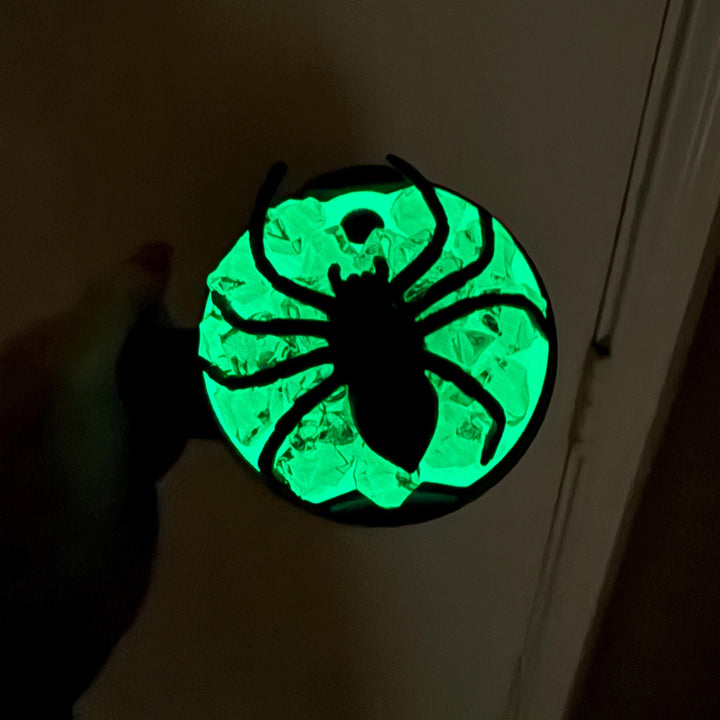 Glow in the Dark Halloween Spider Topper, Fits 30 40 oz Stanley Unique Gift, Spooky Season