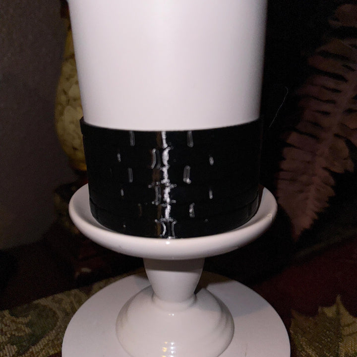 Black Moth Deadly Damask tumbler boot, for Stanley 20 30 or 40 oz Tumblers, unique gift Halloween accessories