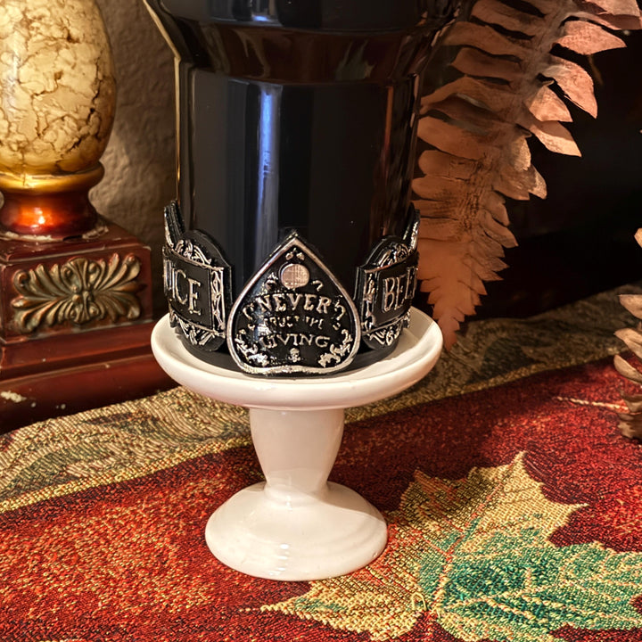 Halloween Beetle Ouija Movie Tumbler Boot, Fits 20 30 or 40 oz Stanley, Unique Gift