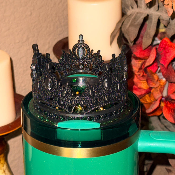 Wickedly and Good Witch Gold Black Emerald Pink Tumbler Accessories, boot, lid topper, unique trending gifts for Stanley 20 30 40 oz