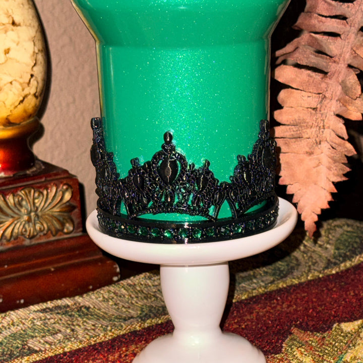 Wickedly and Good Witch Gold Black Emerald Pink Tumbler Accessories, boot, lid topper, unique trending gifts for Stanley 20 30 40 oz
