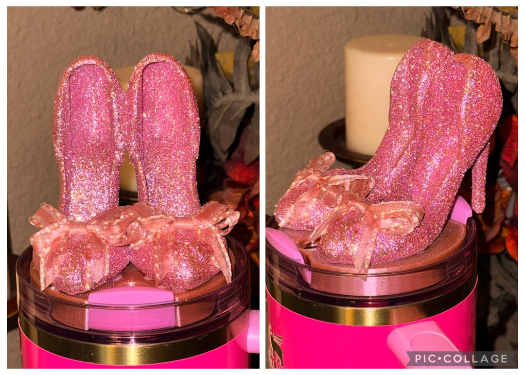 Wickedly Good Witch Black Pink Green Tumbler Accessories that fit Stanley 20/30 ad 40 oz Tumblers