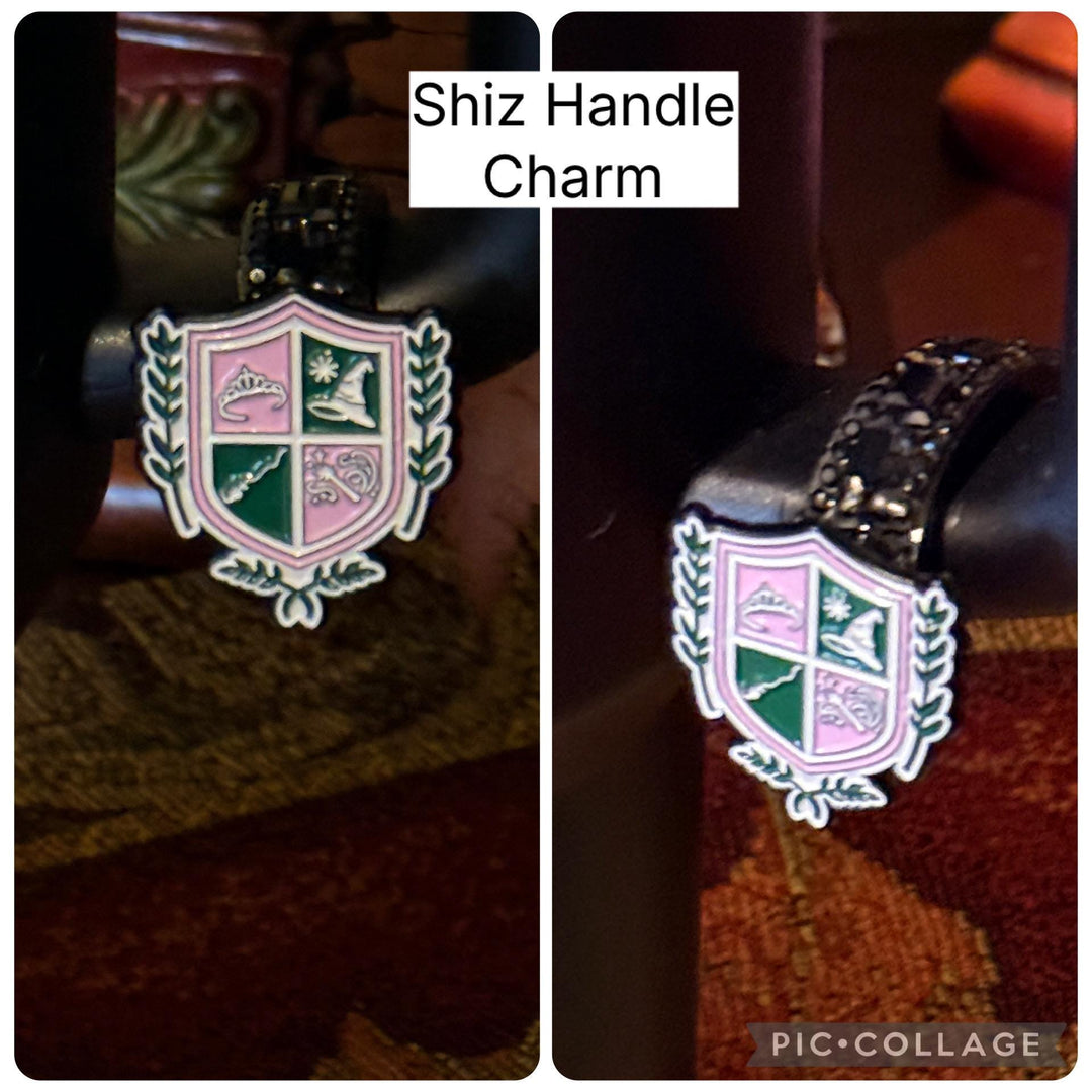 Wickedly Good Witch Black Pink Green Tumbler Accessories that fit Stanley 20/30 ad 40 oz Tumblers