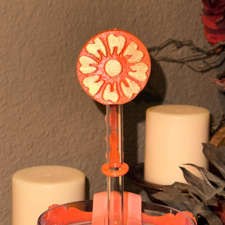 Sunrise Catrina boot and halo for Stanley 20 30 or 40 oz Tumblers, Halloween accessories, Day of the Dead, Dia de los Muertos
