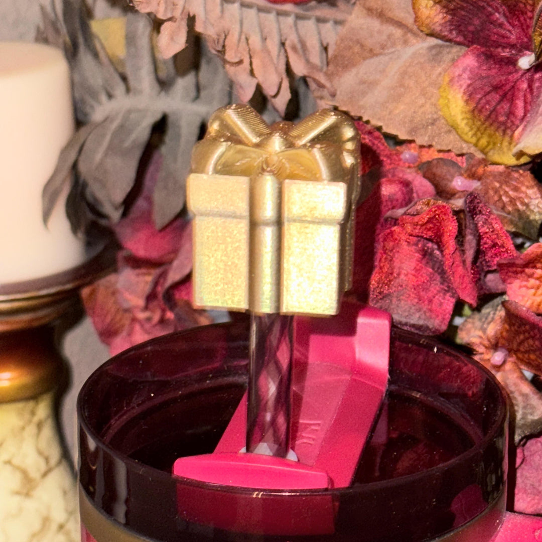 Gold Fancy Damask Lace Tumbler Boot or Halo, Tumbler Boot Sleeve, fits your Stanley Tumblers, Unique Gift
