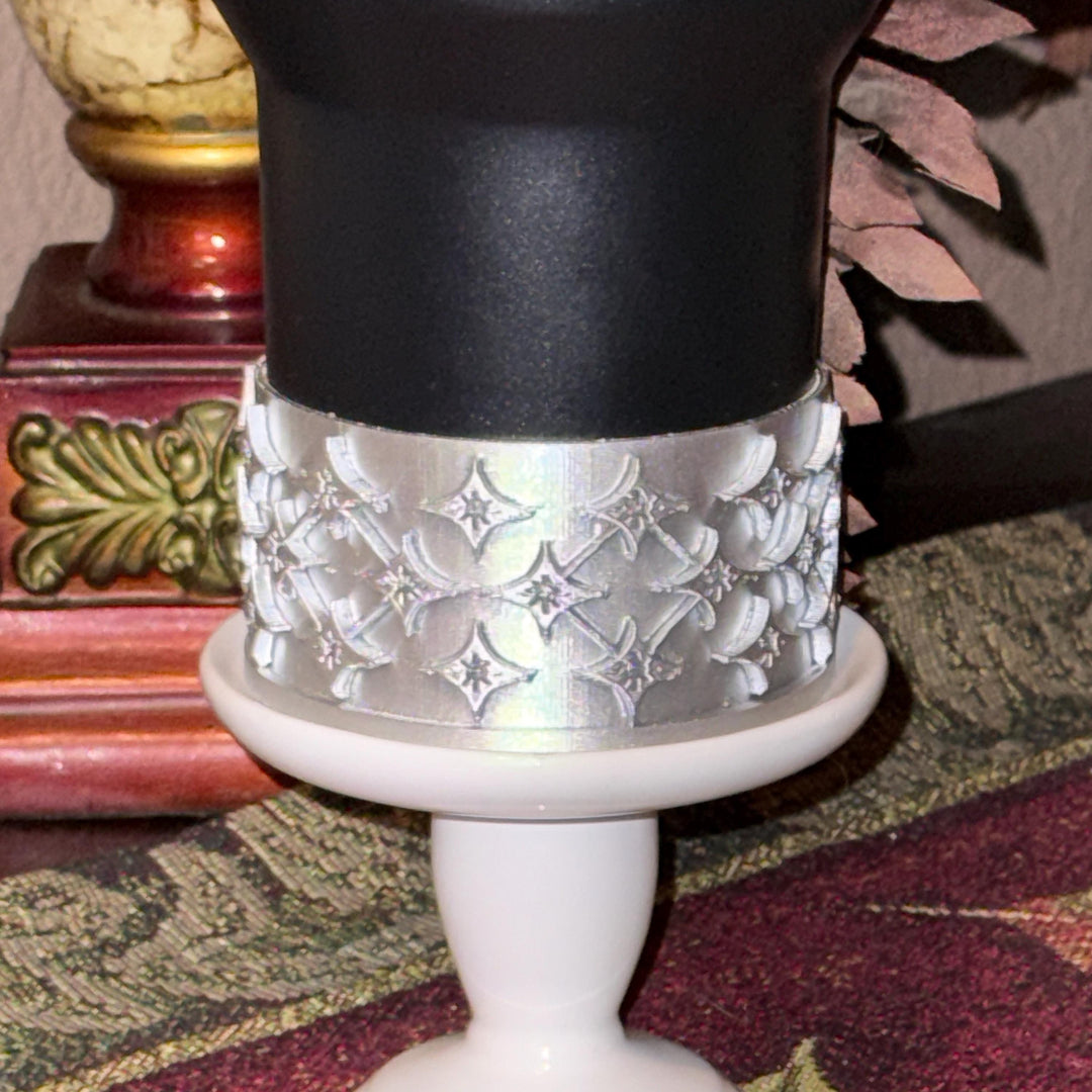 Ponderosa Star Tumbler Accessories, tumbler boot, navy silver, unique trending gifts for Stanley 20 30 40 oz